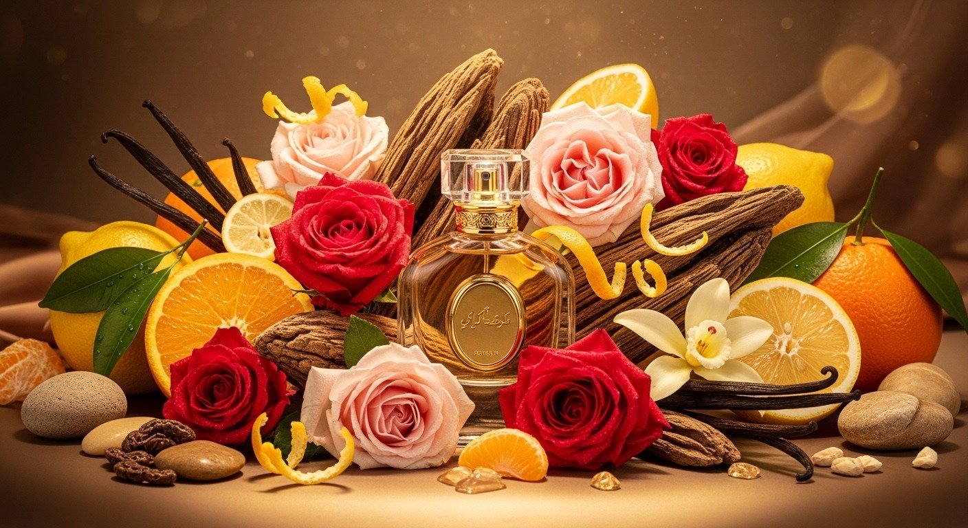 Ingredients and fragrance notes used in Zarar perfume