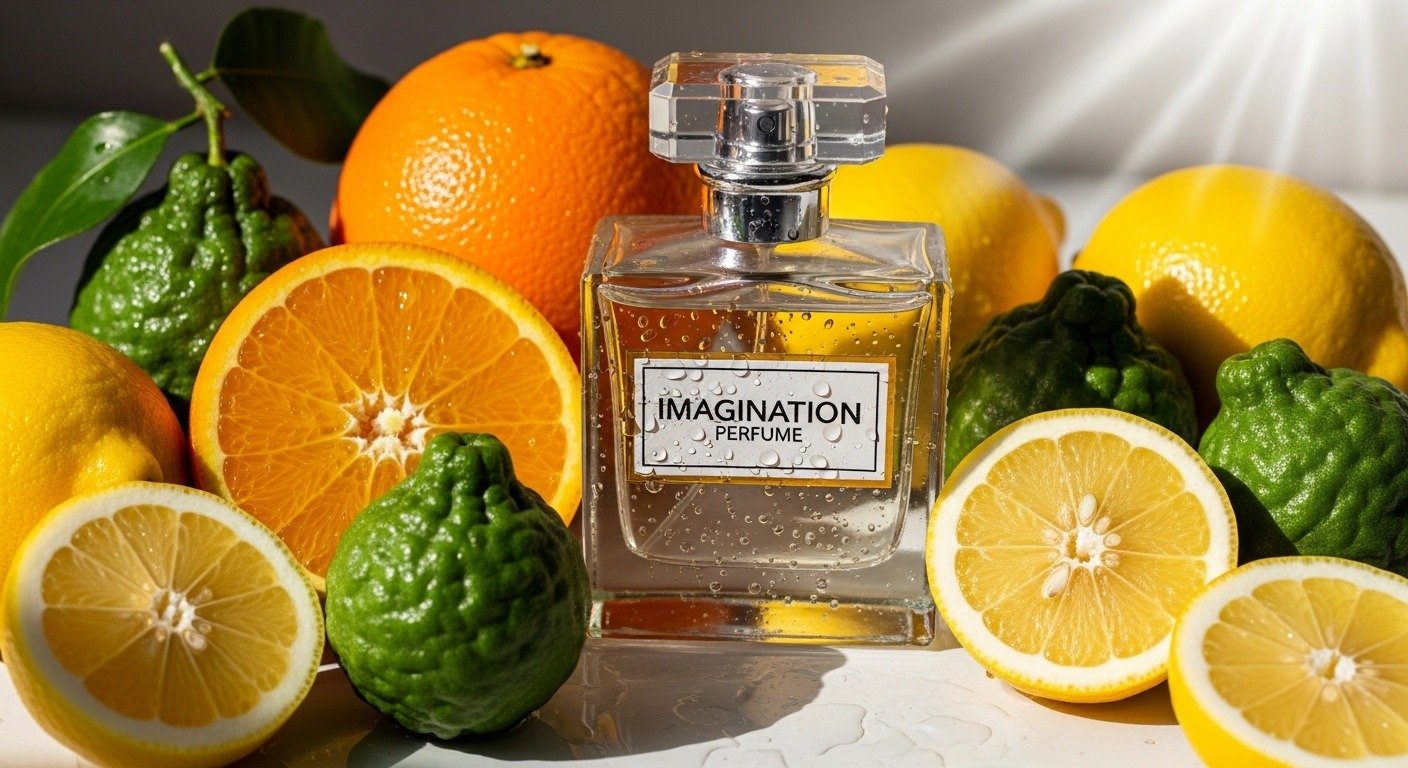 Imagination perfume with fresh citrus fragrance ingredients