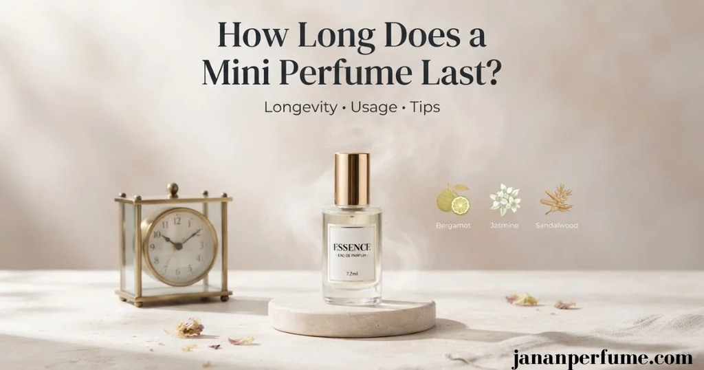 How long does a mini perfume last